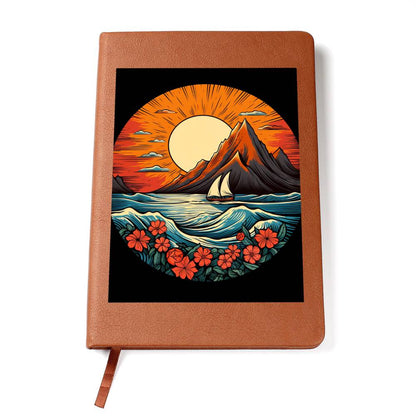Minimalist BOHO Art 084 - Vegan Leather Journal
