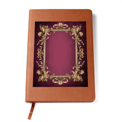 Ornate Gold Cover 076 - Vegan Leather Journal