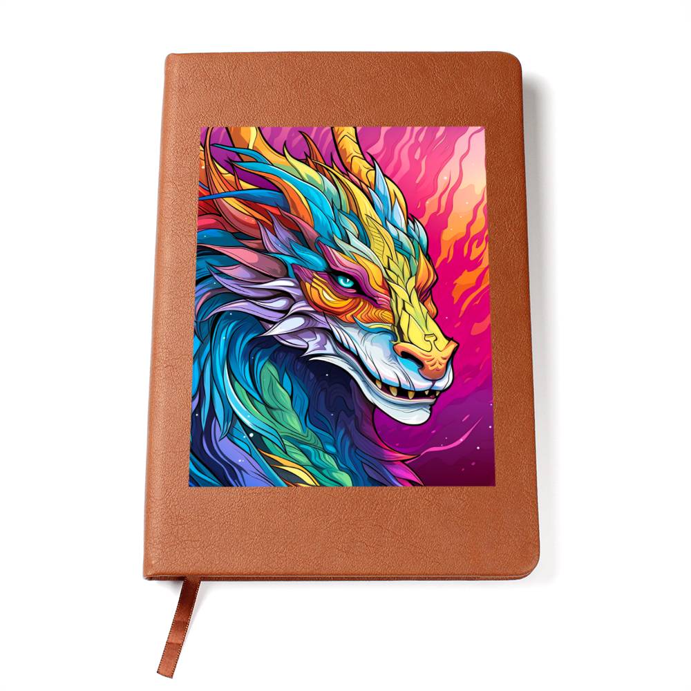Majestic Dragon 017 - Vegan Leather Journal