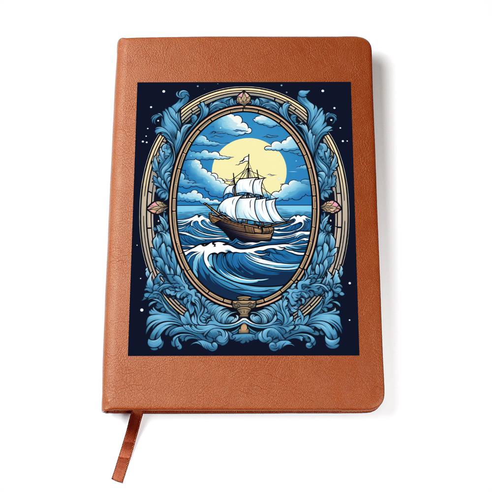 Minimalist BOHO Art 146 - Vegan Leather Journal