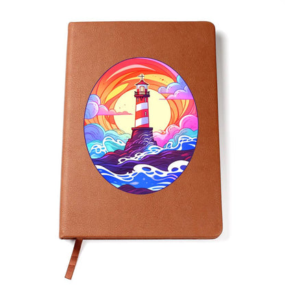 Minimalist BOHO Art 073 - Vegan Leather Journal