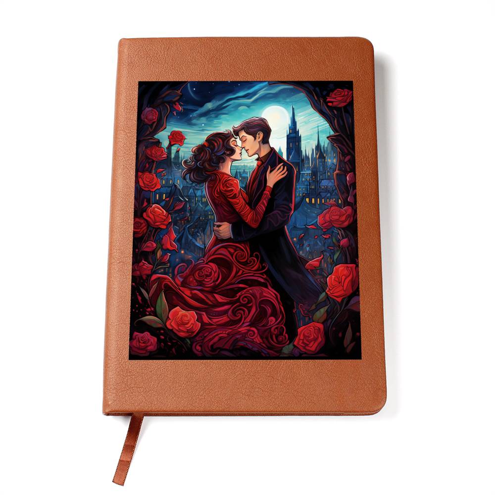Valentine's Day Art 038 - Vegan Leather Journal