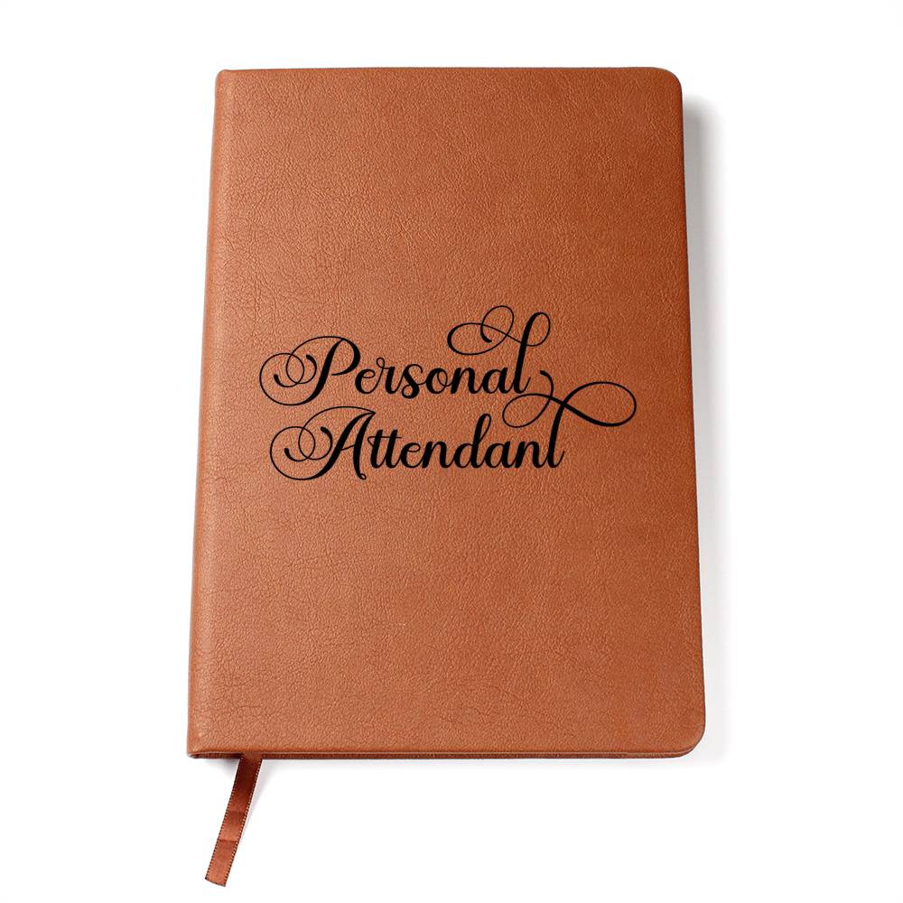 Personal Attendant - Vegan Leather Journal
