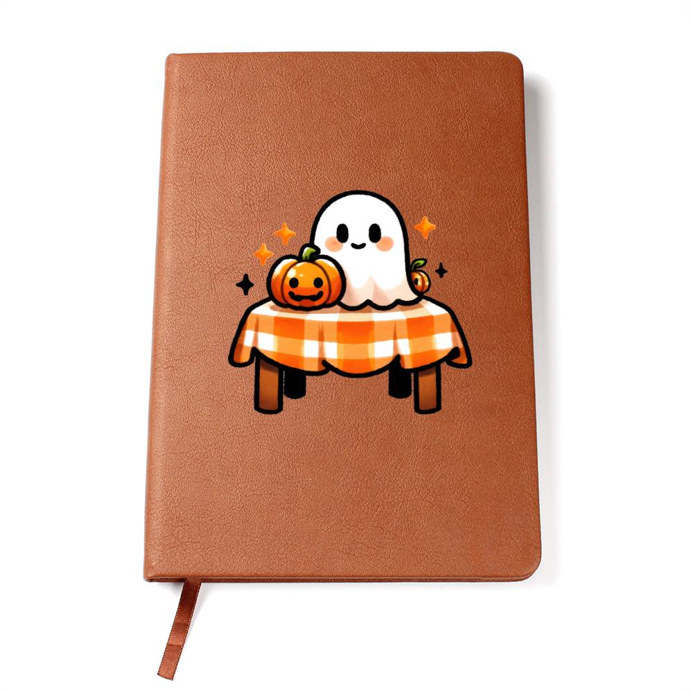 Cute Halloween Sticker 115 - Vegan Leather Journal