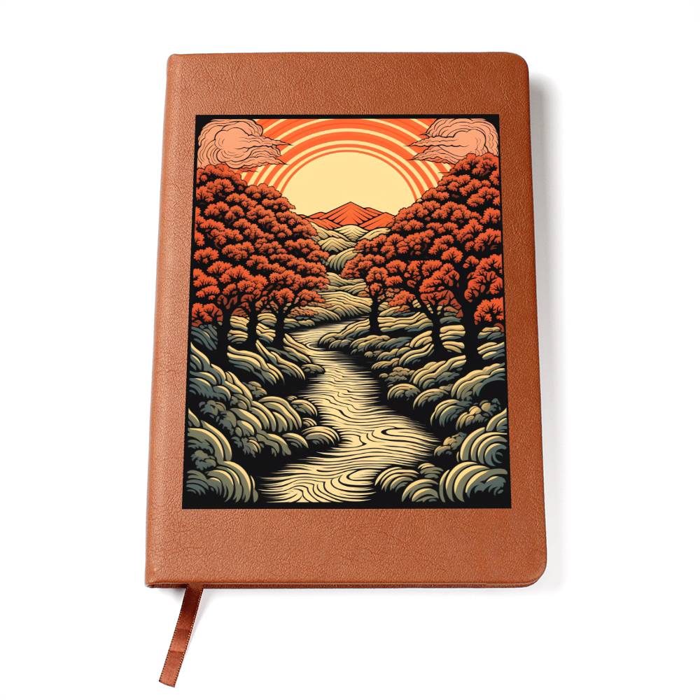 Minimalist BOHO Art 104 - Vegan Leather Journal