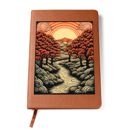 Minimalist BOHO Art 104 - Vegan Leather Journal