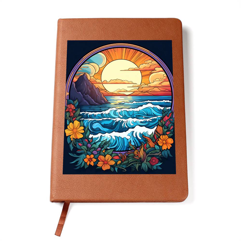 Minimalist BOHO Art 033 - Vegan Leather Journal