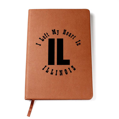 Heart In Illinois v01 - Vegan Leather Journal