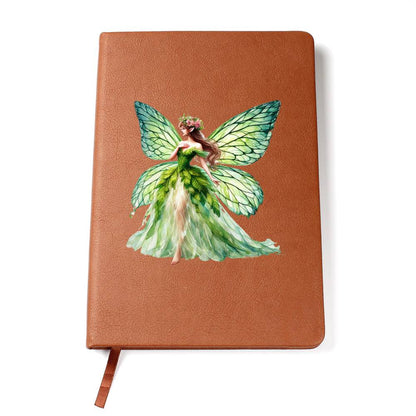 Magical Nature Forest Fairy 04 - Vegan Leather Journal