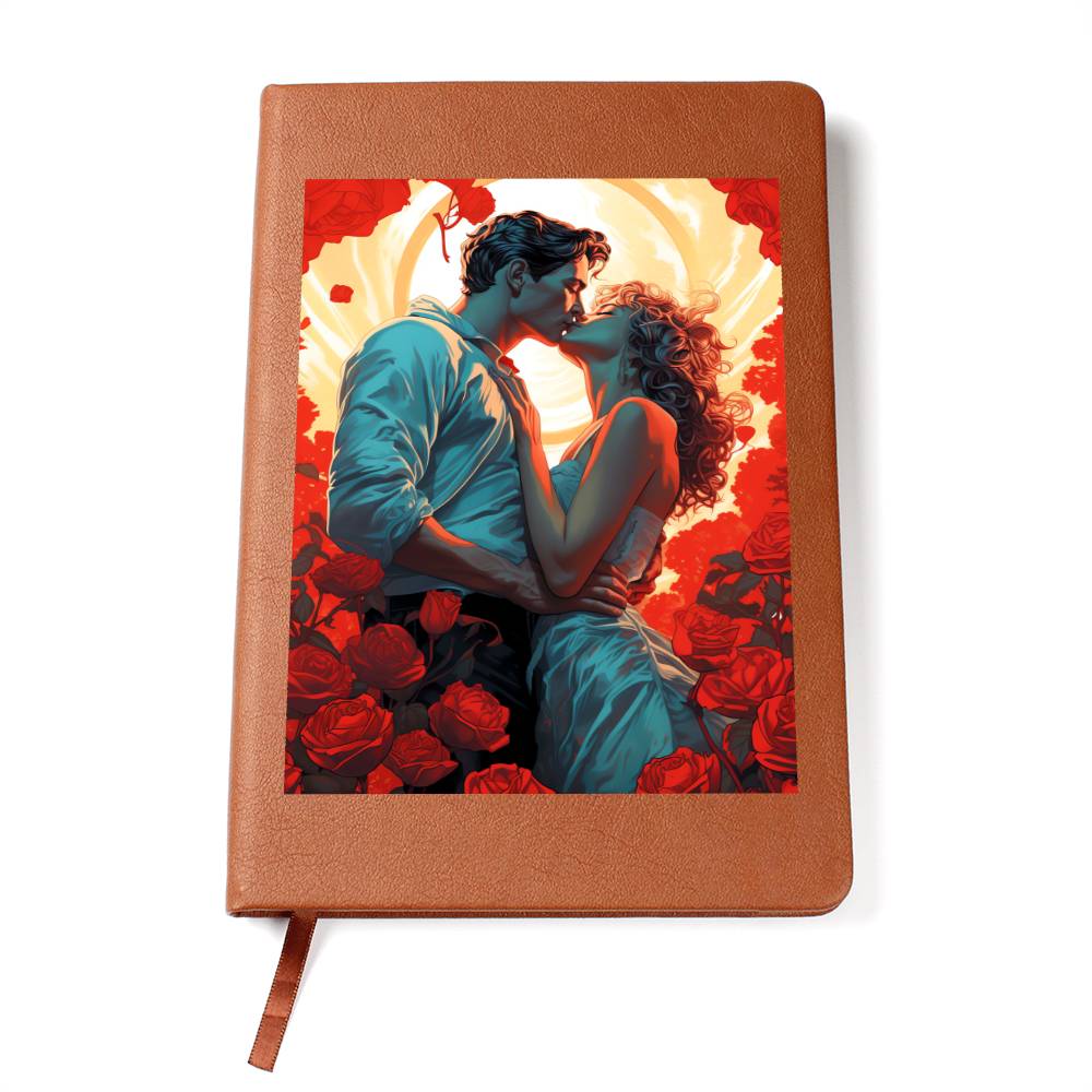 Valentine's Day Art 409 - Vegan Leather Journal