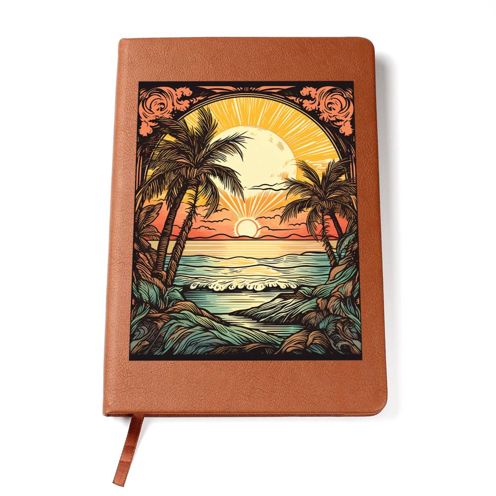 Minimalist BOHO Art 013 - Vegan Leather Journal