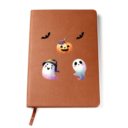 Cute Halloween Sticker 119 - Vegan Leather Journal