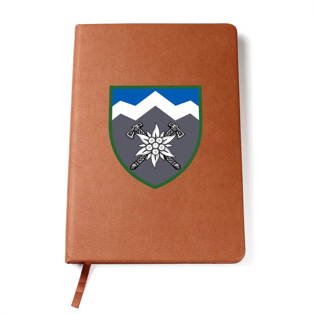 10th Mountain Assault Brigade (Ukraine) - Vegan Leather Journal