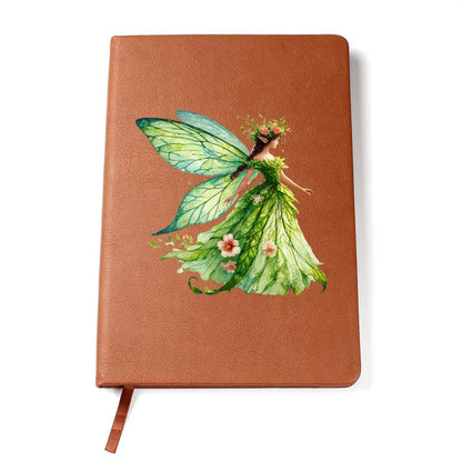 Magical Nature Forest Fairy 19 - Vegan Leather Journal