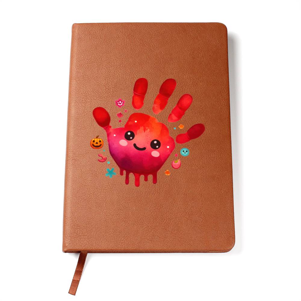 Cute Halloween Sticker 092 - Vegan Leather Journal