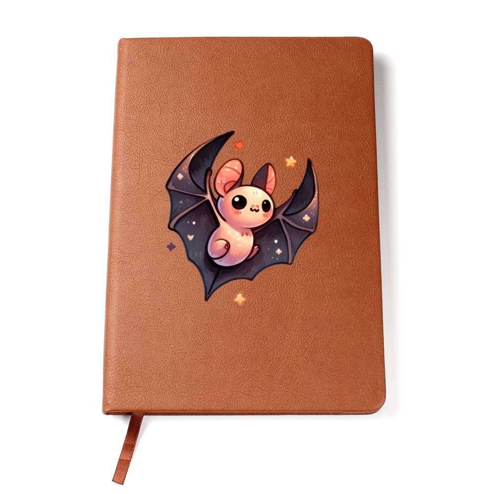 Cute Halloween Sticker 040 - Vegan Leather Journal
