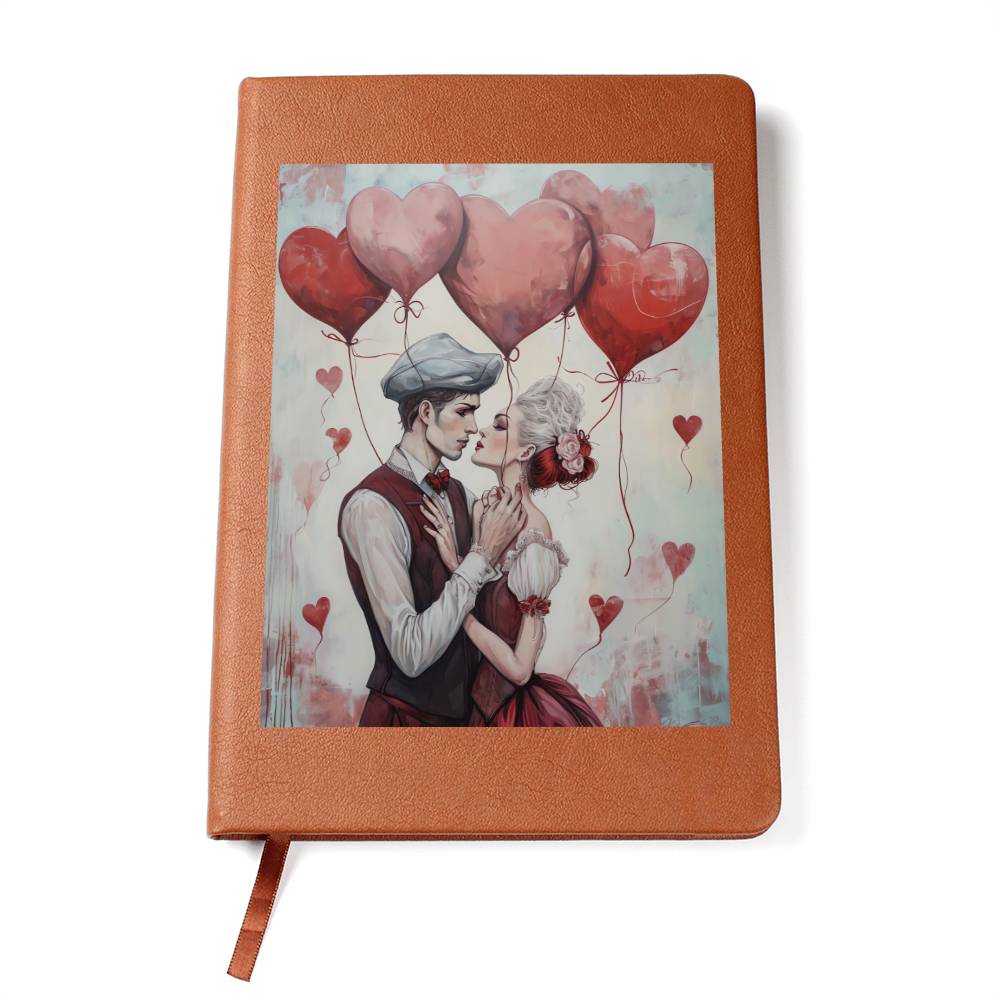 Valentine's Day Art 247 - Vegan Leather Journal