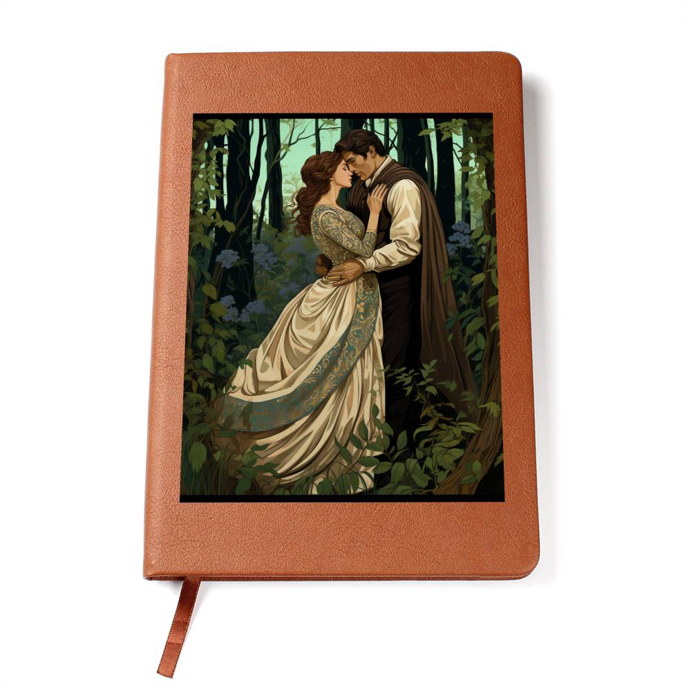 Valentine's Day Art 006 - Vegan Leather Journal