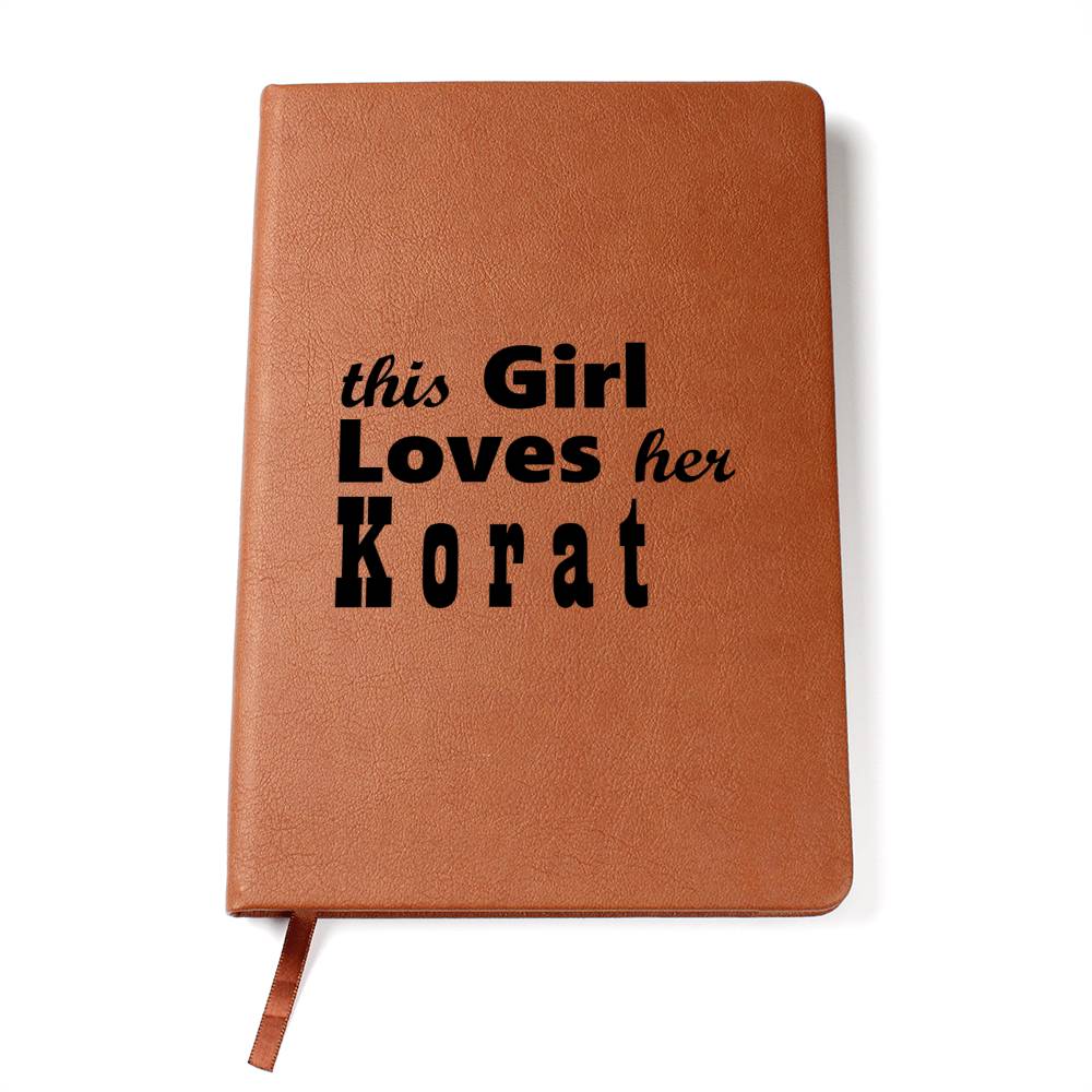 Korat - Vegan Leather Journal