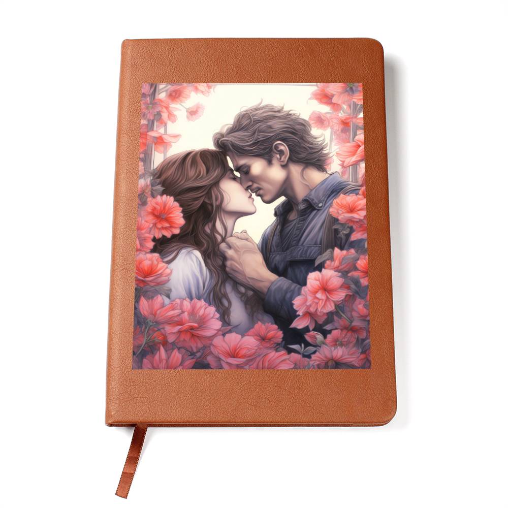 Valentine's Day Art 098 - Vegan Leather Journal