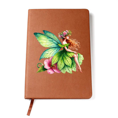 Magical Nature Forest Fairy 10 - Vegan Leather Journal