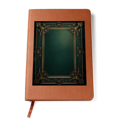 Ornate Gold Cover 068 - Vegan Leather Journal