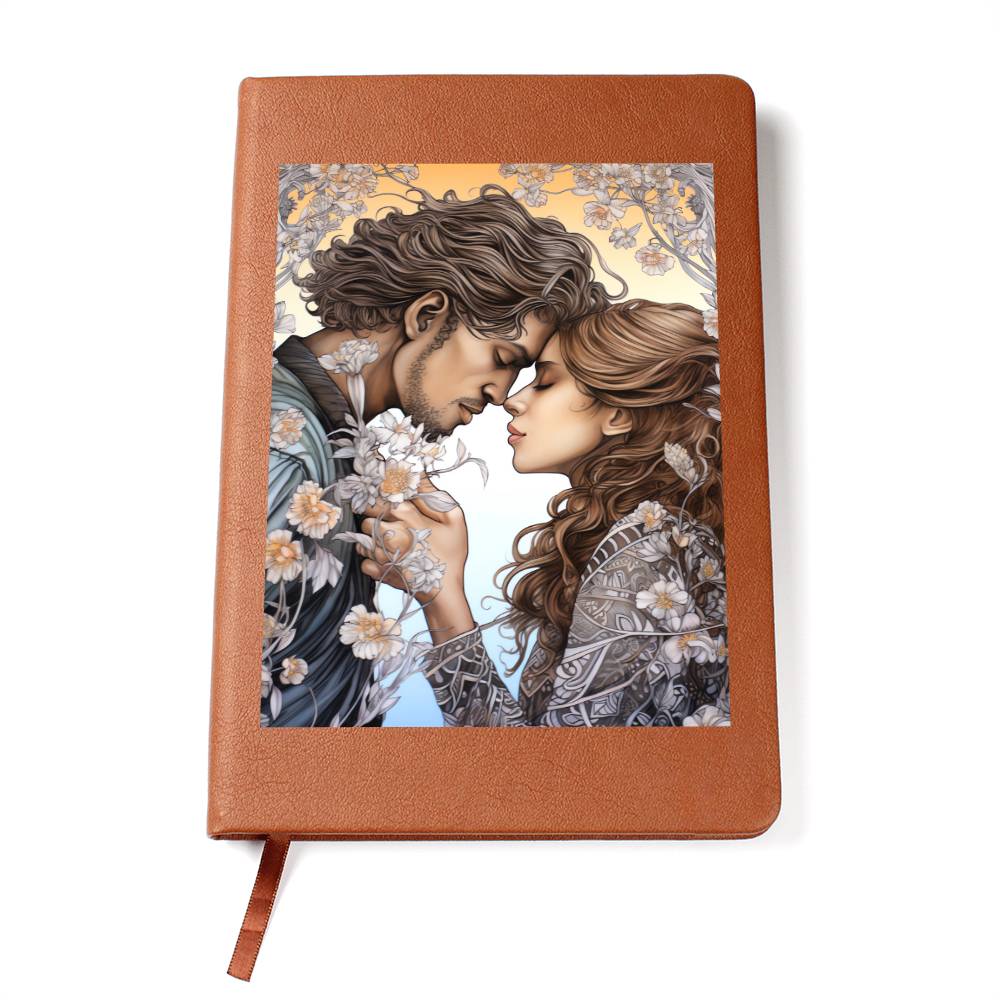 Valentine's Day Art 198 - Vegan Leather Journal