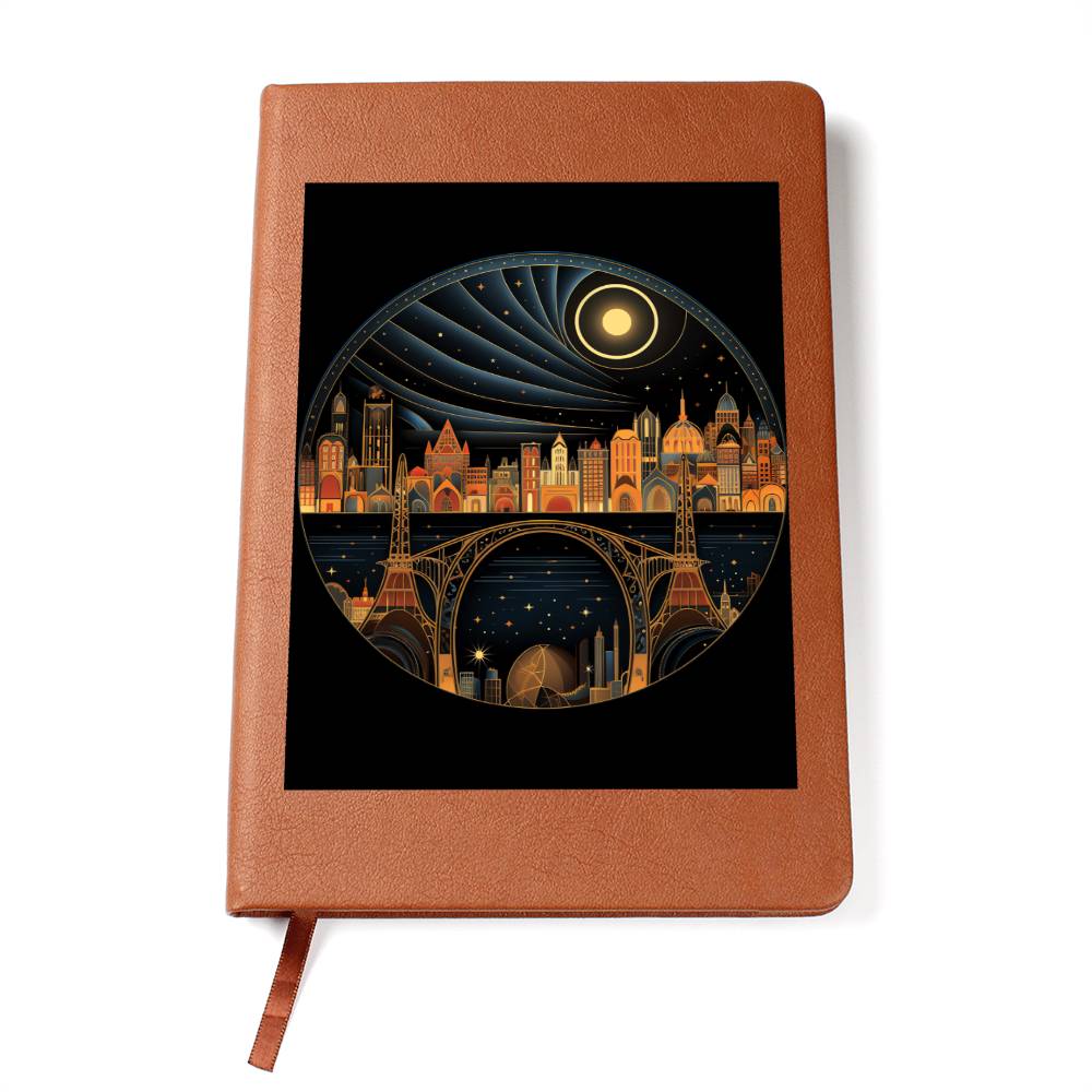 Minimalist BOHO Art 099 - Vegan Leather Journal