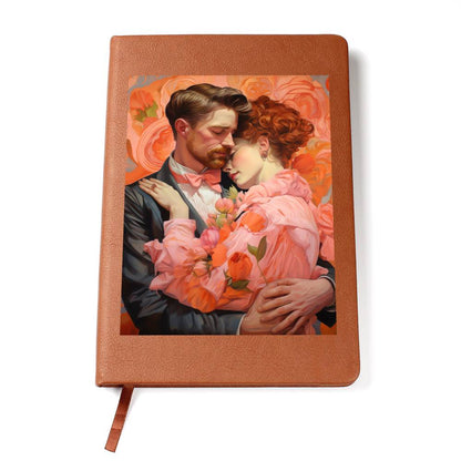 Valentine's Day Art 051 - Vegan Leather Journal