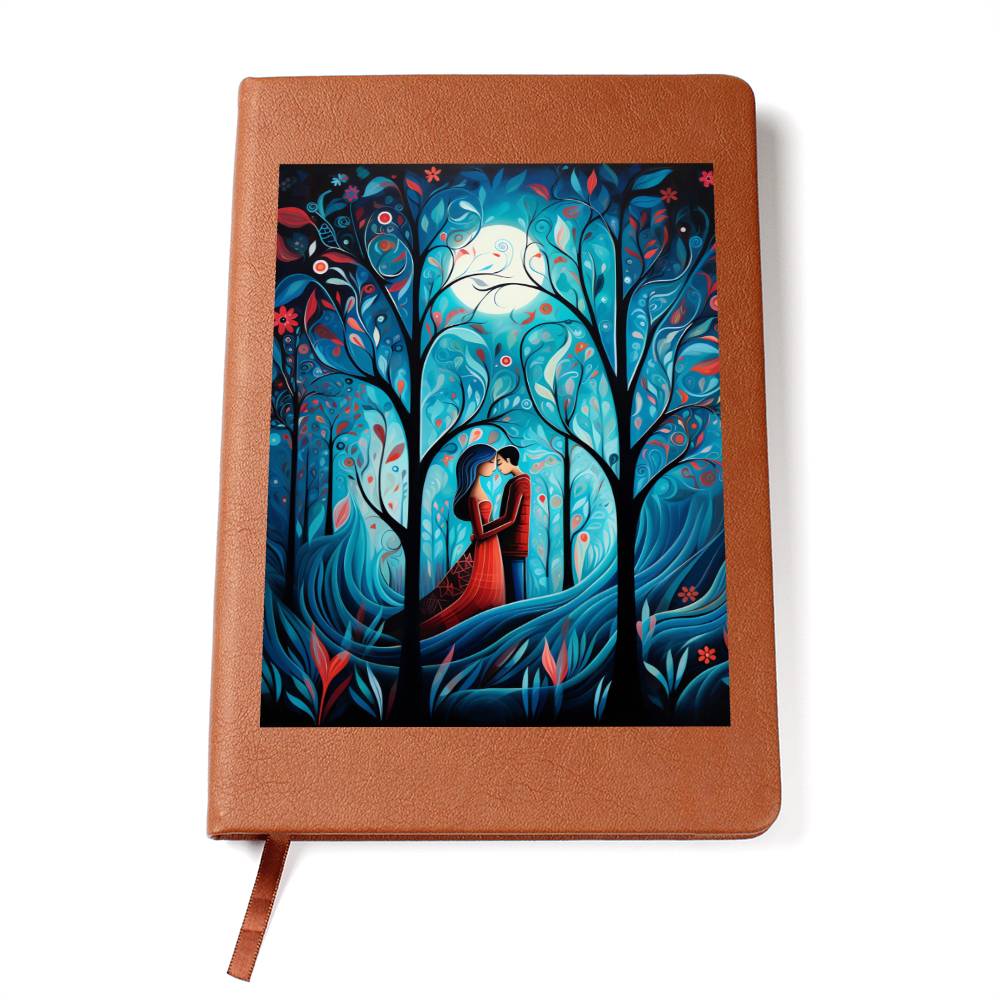 Valentine's Day Art 290 - Vegan Leather Journal