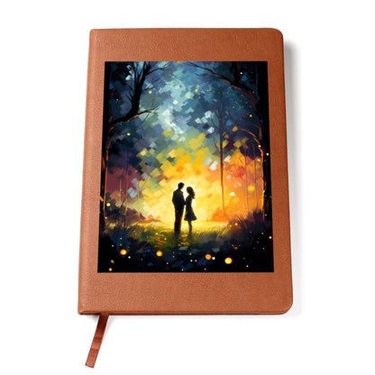 Valentine's Day Art 028 - Vegan Leather Journal
