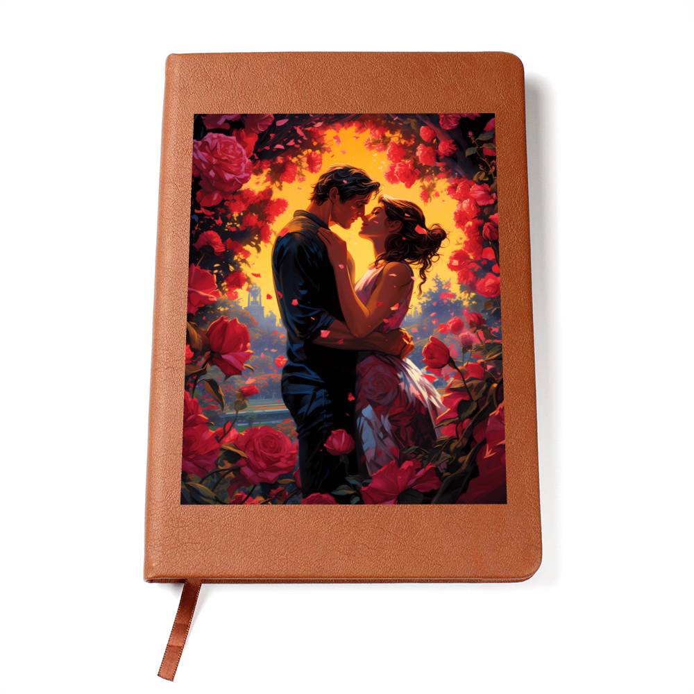 Valentine's Day Art 242 - Vegan Leather Journal