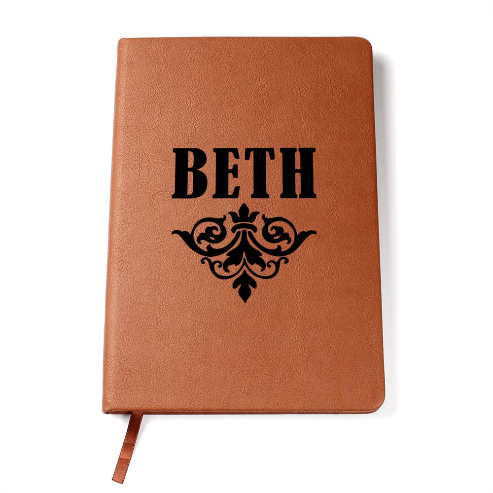 Beth v01 - Vegan Leather Journal