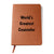 World's Greatest Counselor v1 - Vegan Leather Journal