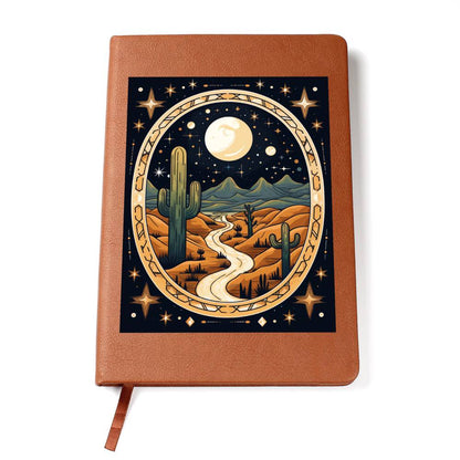 Minimalist BOHO Art 127 - Vegan Leather Journal