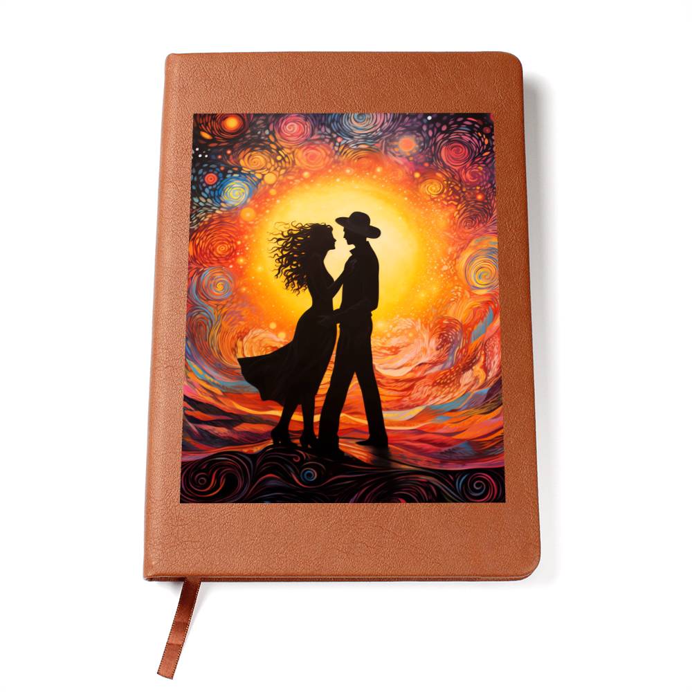 Valentine's Day Art 292 - Vegan Leather Journal