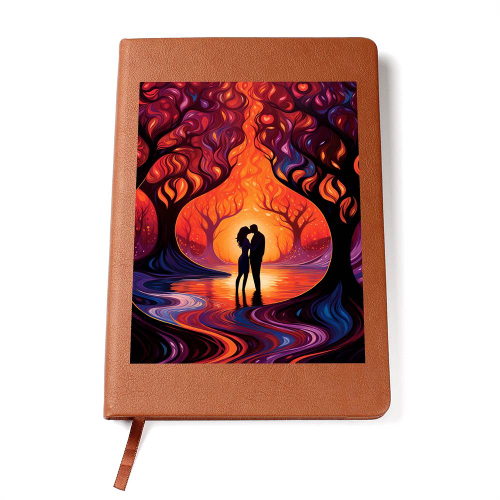 Valentine's Day Art 141 - Vegan Leather Journal