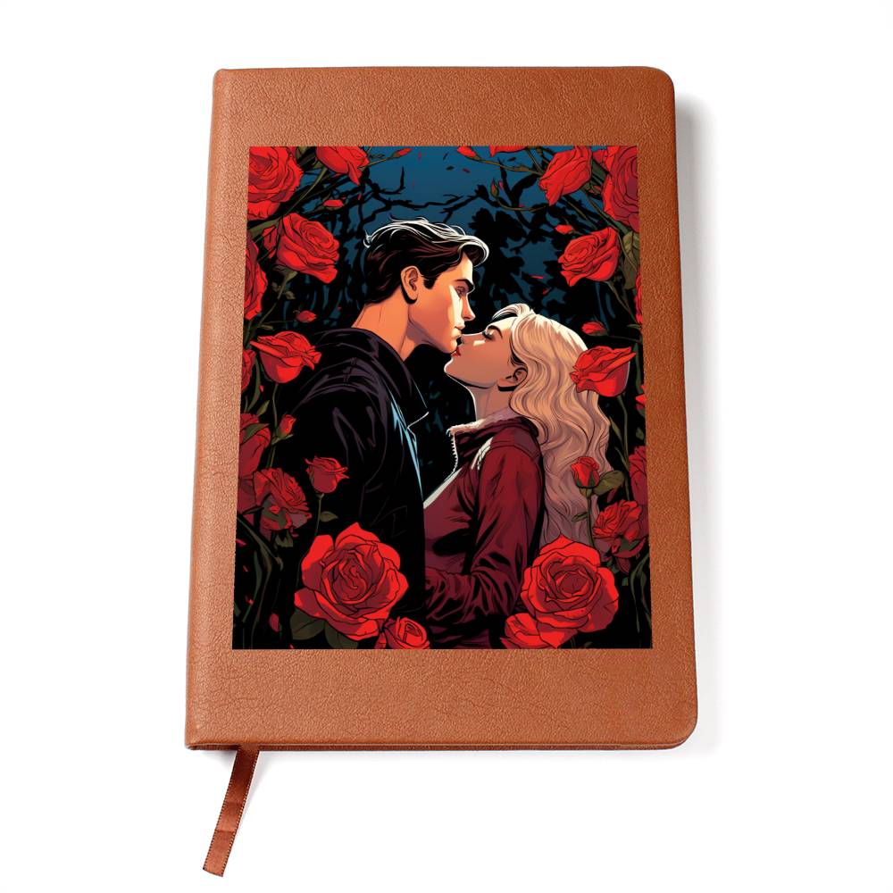 Valentine's Day Art 419 - Vegan Leather Journal
