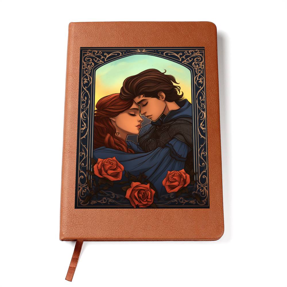 Valentine's Day Art 347 - Vegan Leather Journal