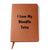 Love My Bloodfin Tetra - Vegan Leather Journal