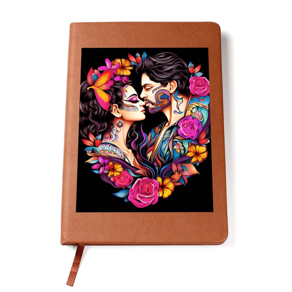 Valentine's Day Art 166 - Vegan Leather Journal