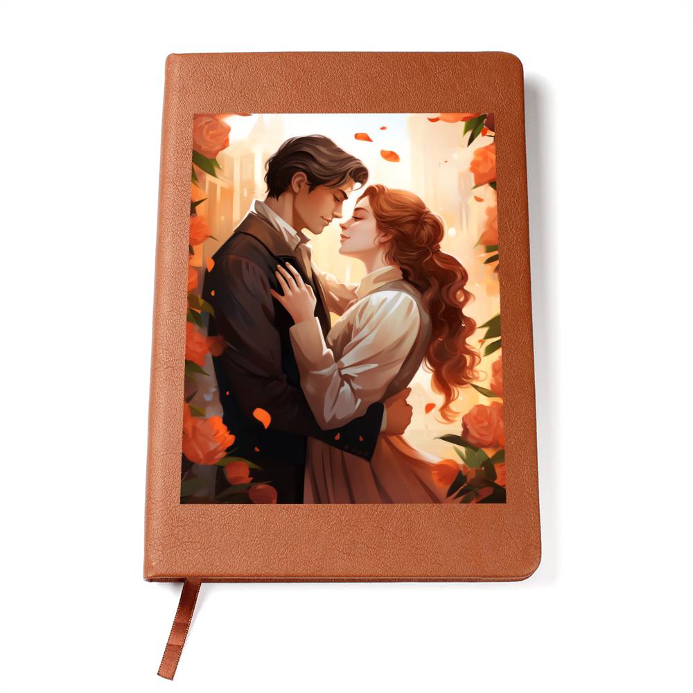 Valentine's Day Art 381 - Vegan Leather Journal
