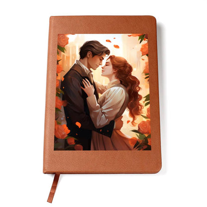 Valentine's Day Art 381 - Vegan Leather Journal