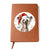 Christmas Dog - Chinese Crested - Vegan Leather Journal