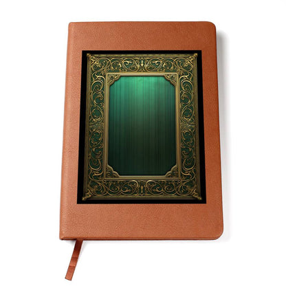 Ornate Gold Cover 090 - Vegan Leather Journal