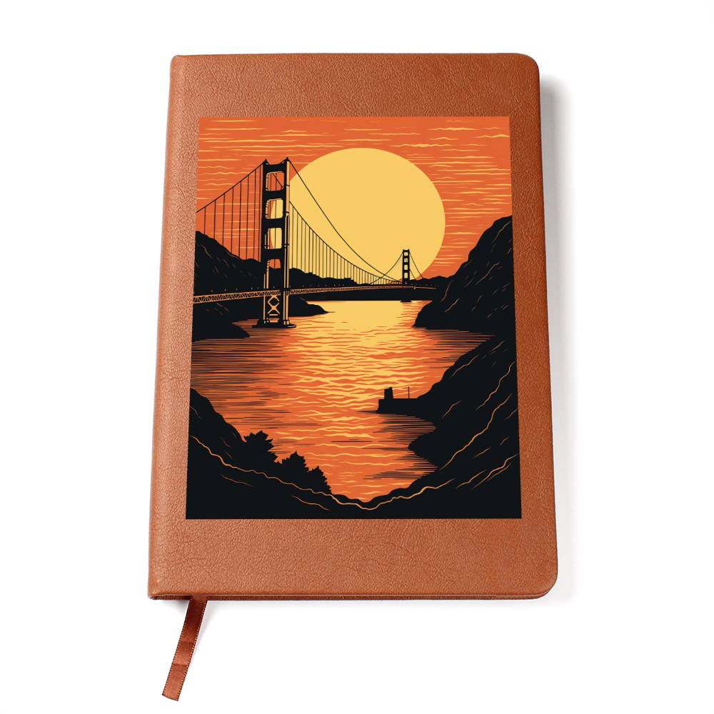 Minimalist BOHO Art 119 - Vegan Leather Journal