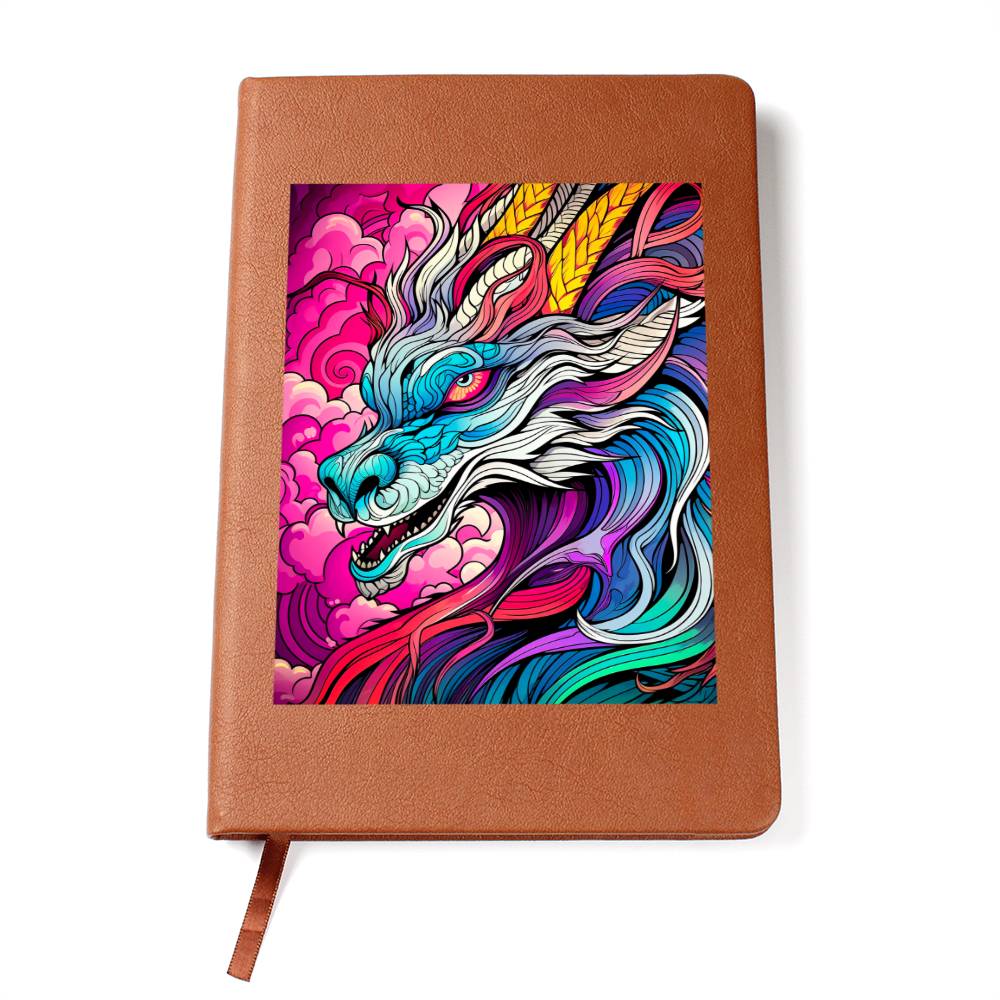 Majestic Dragon 025 - Vegan Leather Journal