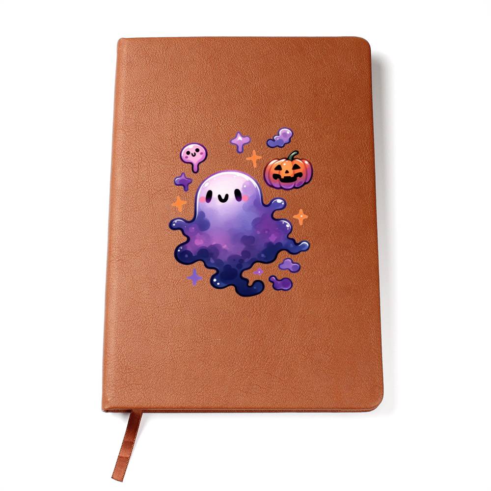 Cute Halloween Sticker 059 - Vegan Leather Journal