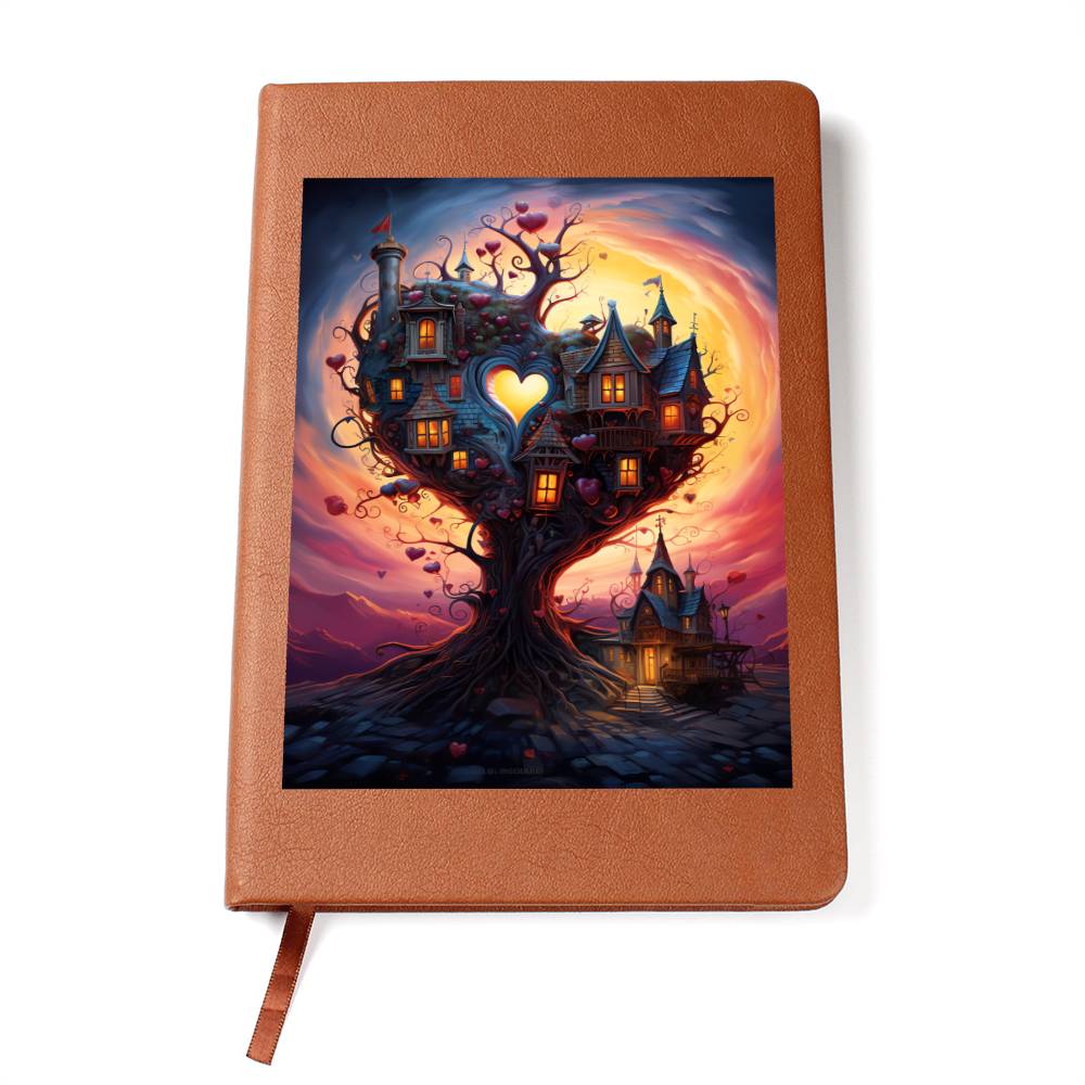 Valentine's Day Art 227 - Vegan Leather Journal
