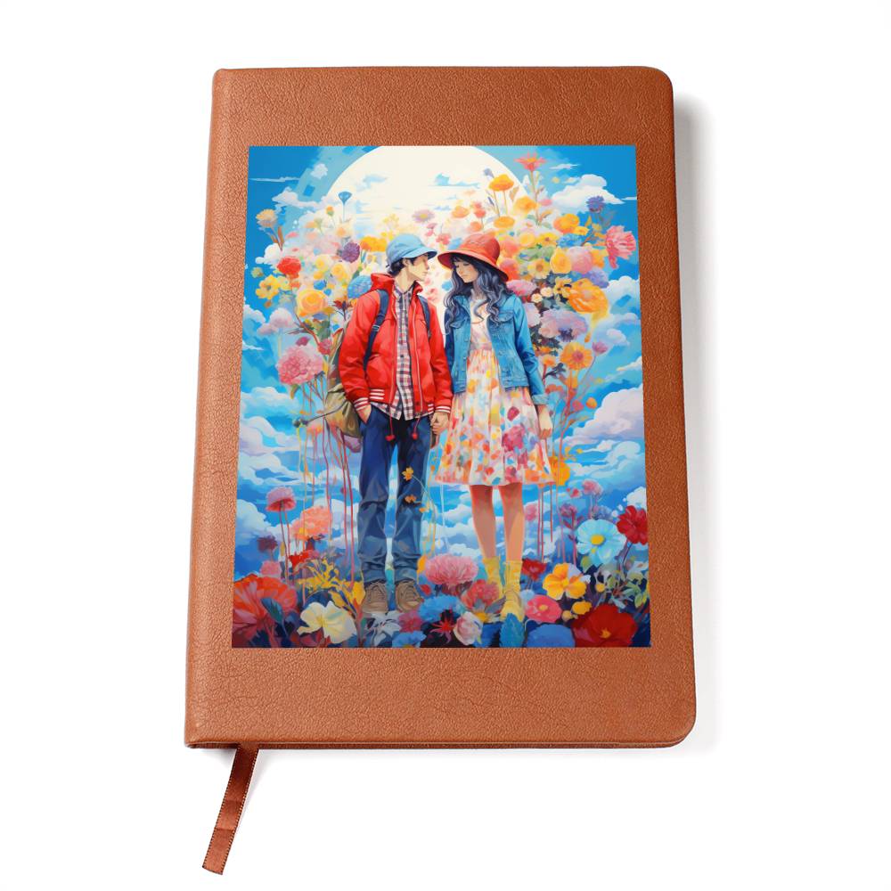 Valentine's Day Art 182 - Vegan Leather Journal
